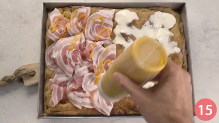 Focaccia al pesto - Passaggio 15