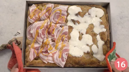 Focaccia al pesto - Passaggio 16