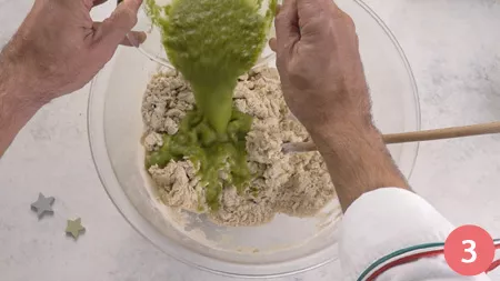 Focaccia al pesto - Passaggio 3