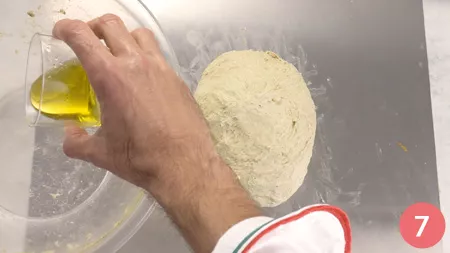 Focaccia al pesto - Passaggio 7