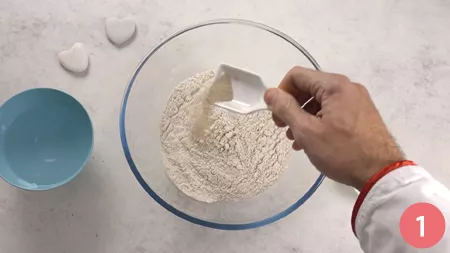 Focaccia alla zucca - Passaggio 1