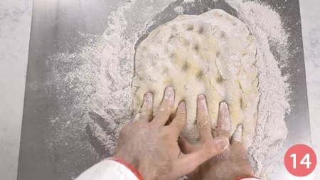 Focaccia alla zucca - Passaggio 14