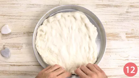 Focaccia con cipolle - Passaggio 12