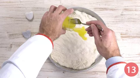 Focaccia con cipolle - Passaggio 13