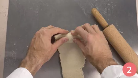 Focaccia con lievito madre - Passaggio 2