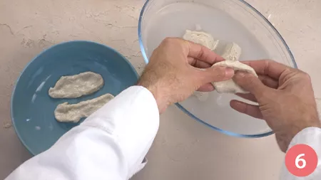 Focaccia con lievito madre - Passaggio 6