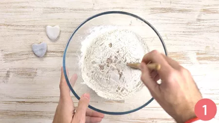 Focaccia dolce - Passaggio 1