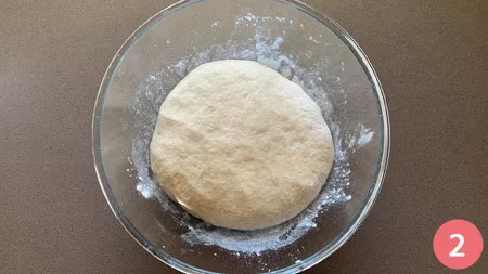 Focaccia ai fichi e prosciutto - Passaggio 2