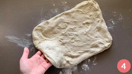 Focaccia ai fichi e prosciutto - Passaggio 4