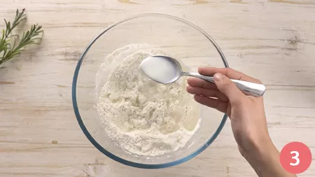 Focaccia in padella gusto pizza - Passaggio 3