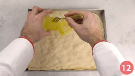 Focaccia integrale - Passaggio 12