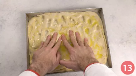 Focaccia integrale - Passaggio 13