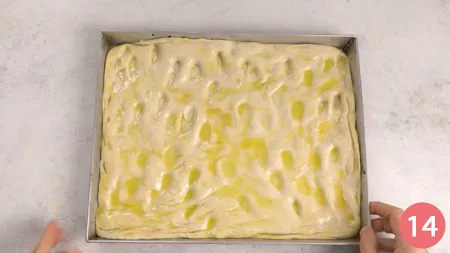 Focaccia integrale - Passaggio 14