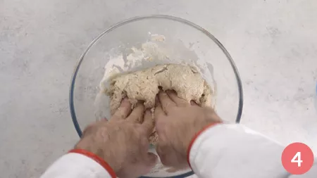 Focaccia integrale - Passaggio 4