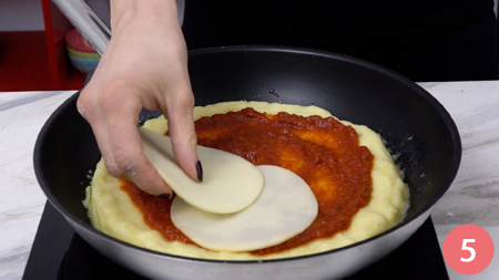 Focaccia di patate in padella - P5