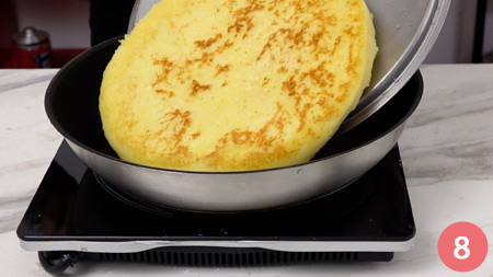 Focaccia di patate in padella - P8