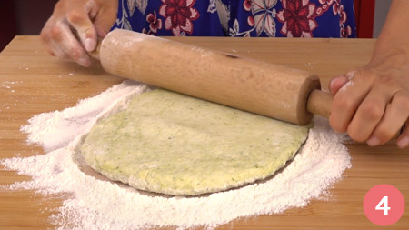 Focaccine al pesto - P4