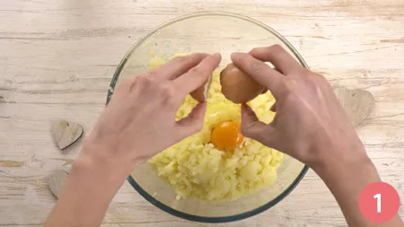 Focaccine di patate - Passo 1