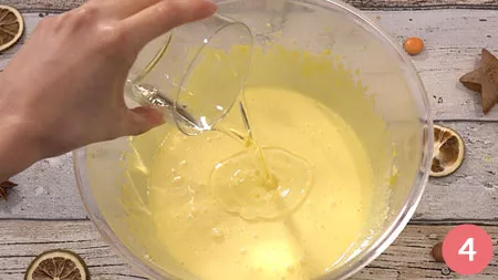aggiungere l'olio