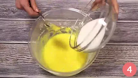 aggiungere lo zucchero