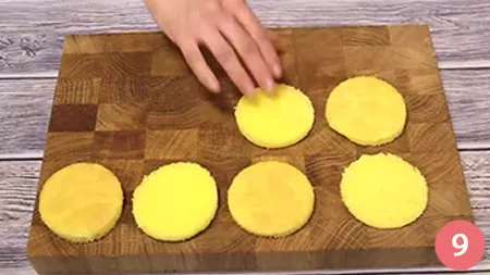 disporre le basi su un tagliere