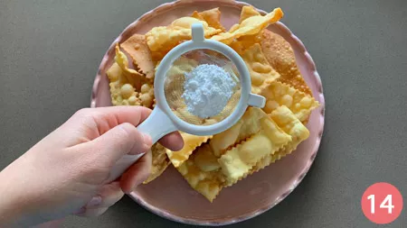 Frappe di carnevale - Passaggio 14