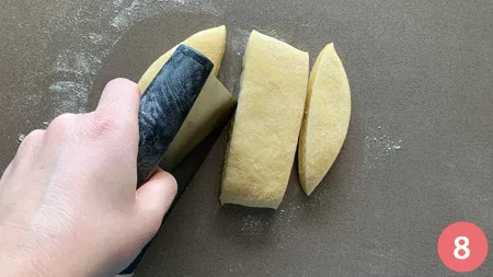 Frappe di carnevale - Passaggio 8