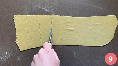 Frappe di carnevale - Passaggio 9