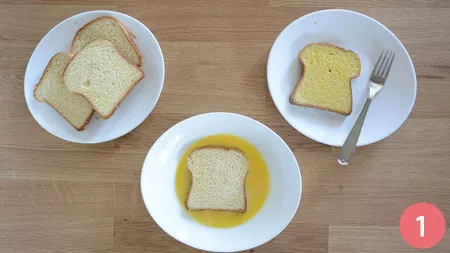 French toast - passaggio 1