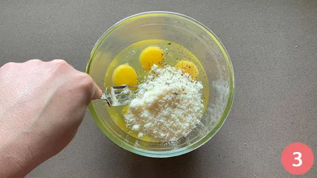 Frittata fiori di zucca - P3