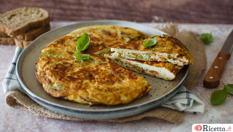Frittata di fiori di zucca