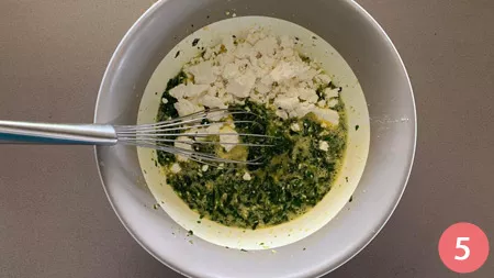 Frittata al forno con spinaci e feta - p5