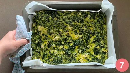 Frittata al forno con spinaci e feta - p7