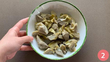 Frittelle di carciofi - P2