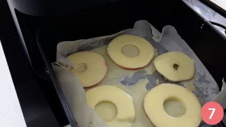 Fritelle di mele in friggitrice - P7