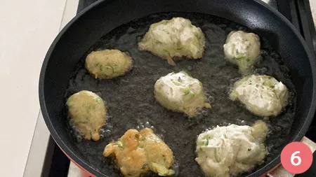 Frittelle di zucchine - Passaggio 6