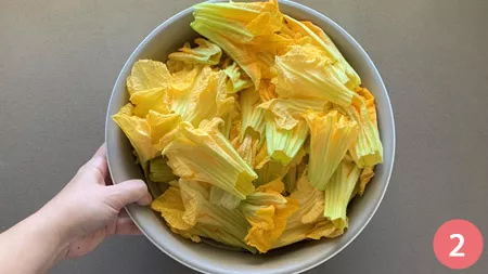 Frittelle di fiori di zucca - p2