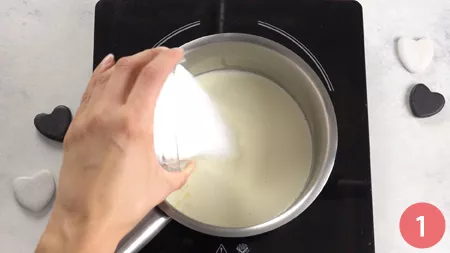 Crema ganache al cioccolato - Passaggio 1