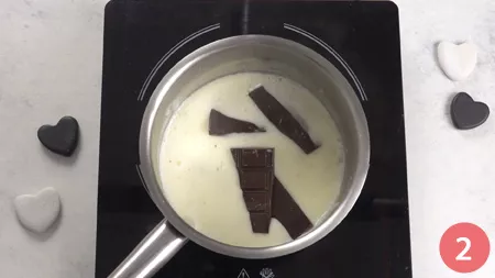 Crema ganache al cioccolato - Passaggio 2