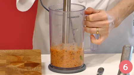 Gazpacho all'italiana con baccalà - Passaggio 6