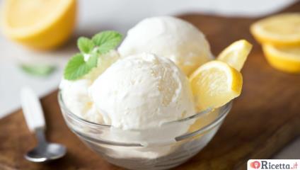 Gelato al limone Bimby, cremoso e senza gelatiera