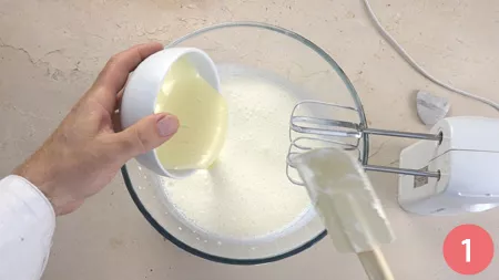 Gelato all'amarena - Passaggio 1