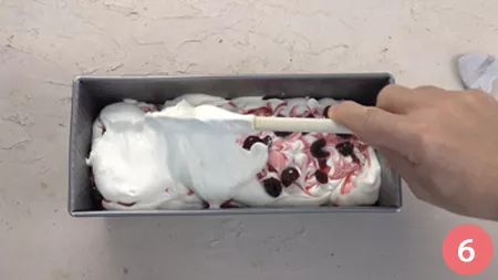 Gelato all'amarena - Passaggio 6