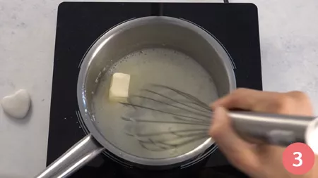 Gelato alla pesca - Passaggio 3