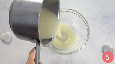 Gelato alla pesca - Passaggio 5