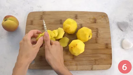 Gelato alla pesca - Passaggio 6