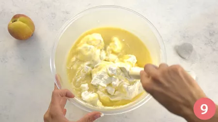 Gelato alla pesca - Passaggio 9
