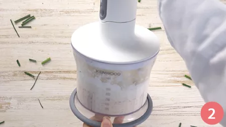 Ghirlanda di sfoglia al salmone - Passaggio 2