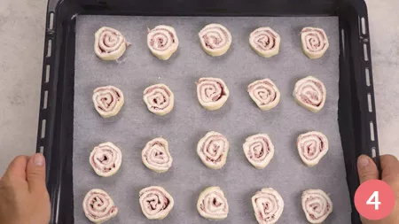 Antipasti con pasta sfoglia - Passaggio 4