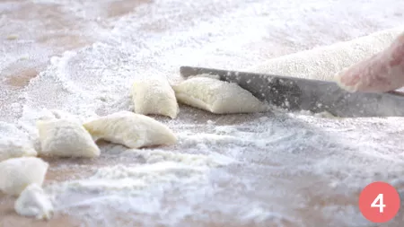Gnocchi con asparagi e salsiccia - Passaggio 4